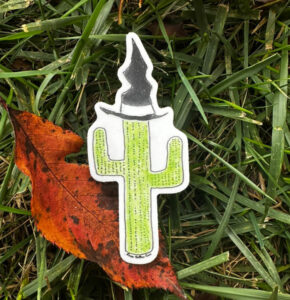 Sticky Witch Sticker