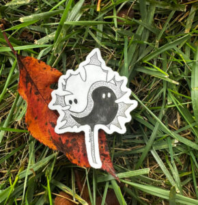 Yin and Yang Ghost Leaf